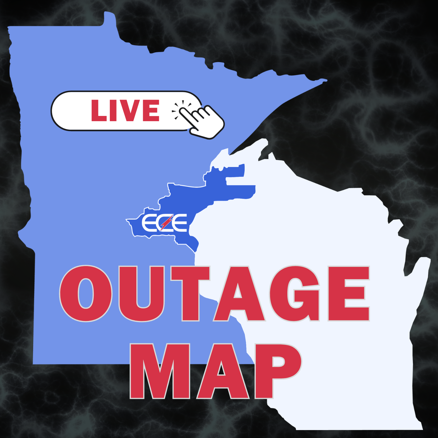 Live outage map