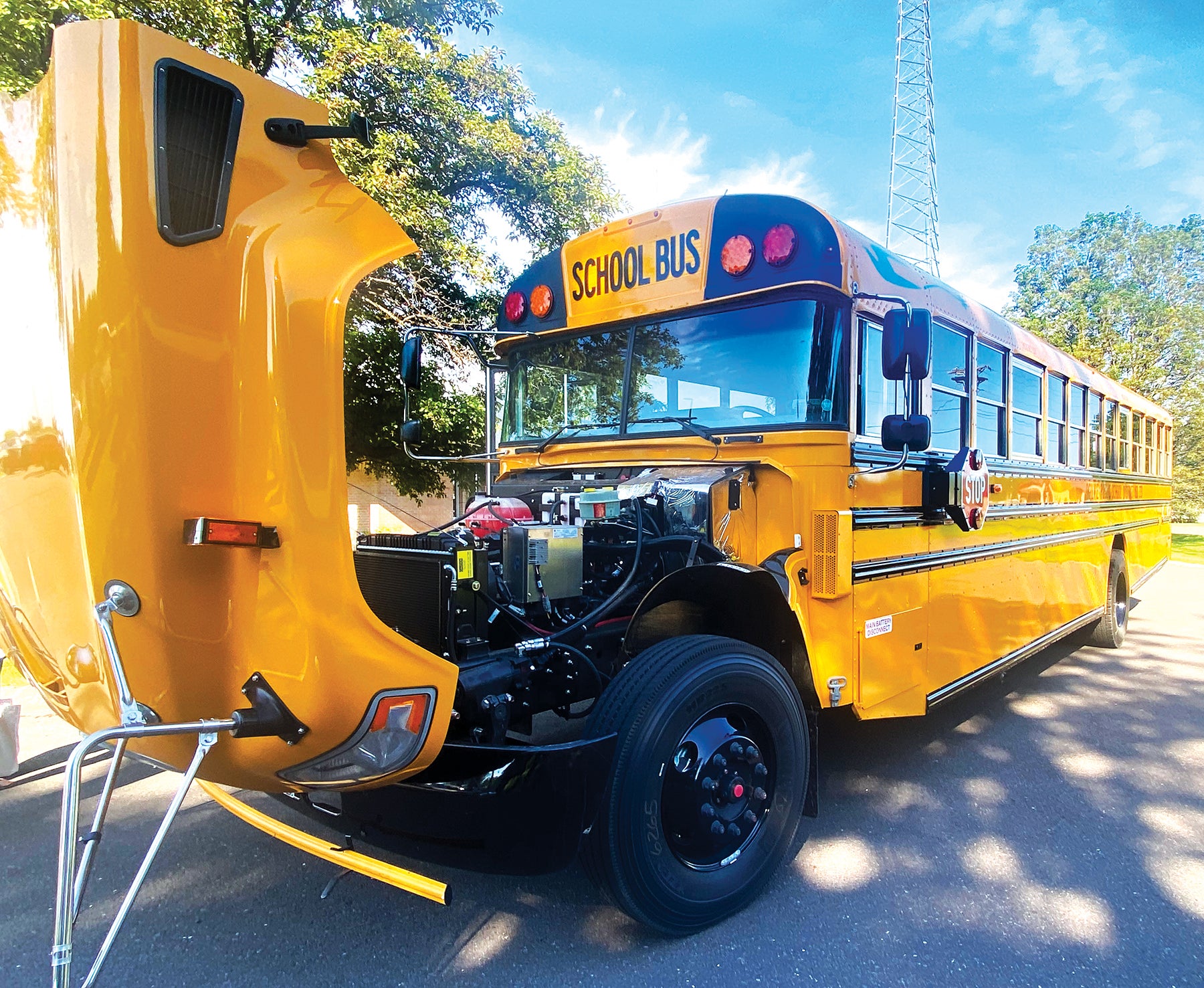 electric school bus